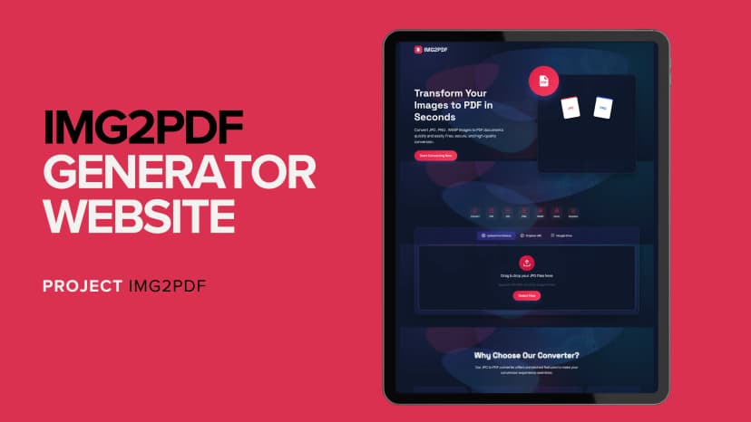 IMG2PDF Converter project preview