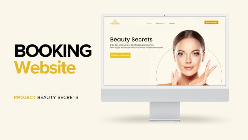 Beauty Secrets E-Commerce project preview