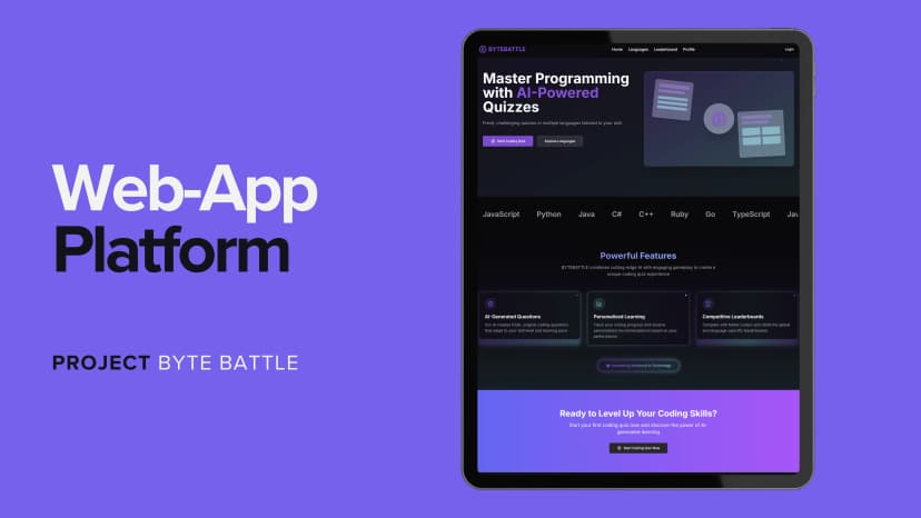 ByteBattle project preview