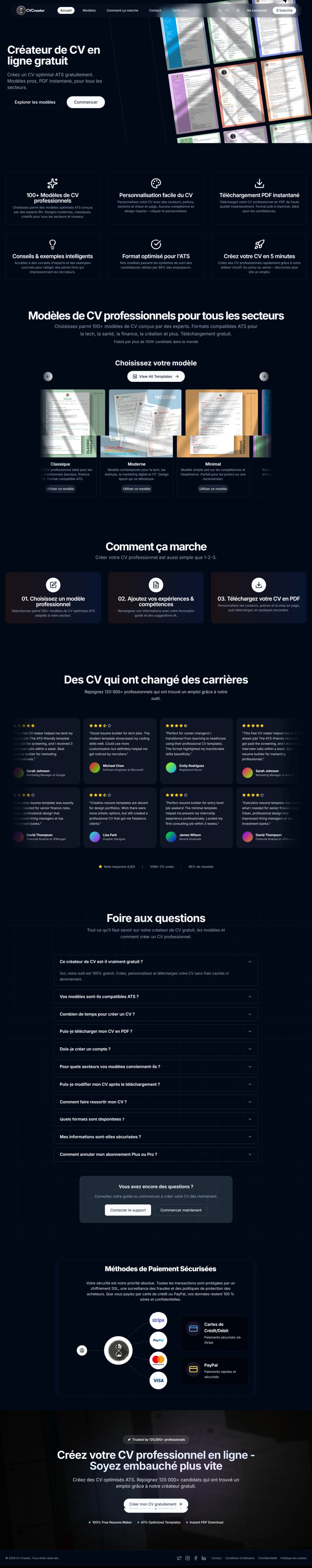 CV Creator screenshot 1