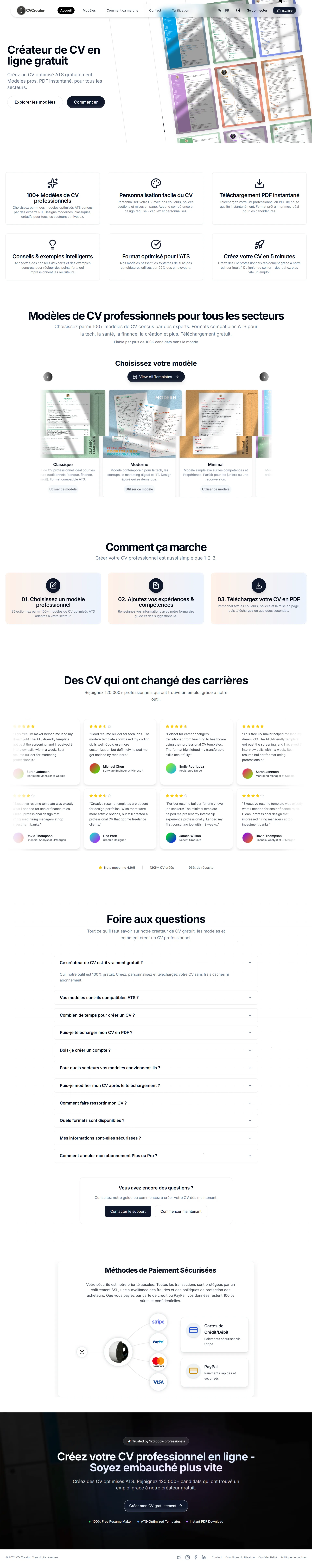 CV Creator screenshot 2